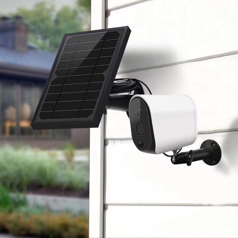 Solar Wireless IP Security Surveillance Camera Outdoor Set